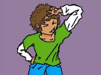 Art practice colored