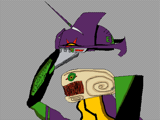 The face under the helmet