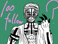 100 followers?????(Spokes:Akaza)