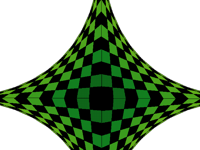 Four semicircles