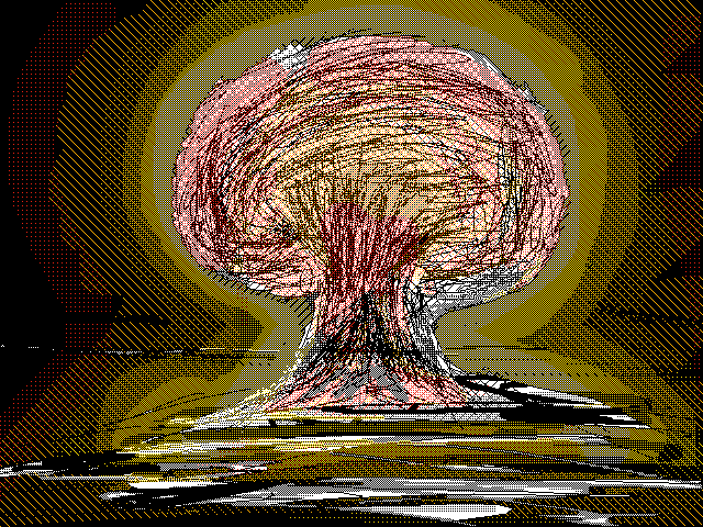 I'm not good at drawing explosions😓