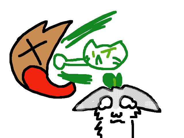 @croissant 不许你吃萝卜喵！🥕