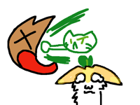 @croissant 不许你吃萝卜喵！🥕