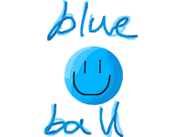 blue ball