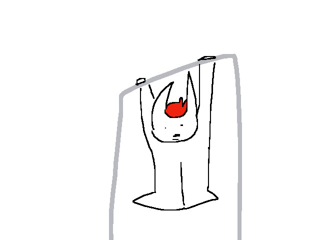 Sheckle doing pull ups