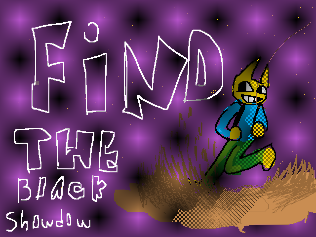 Find the black shodow