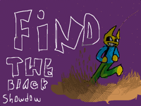 Find the black shodow