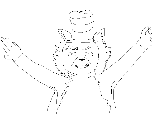 Color cat in the hat ( collab )