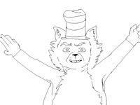 Color cat in the hat ( collab )