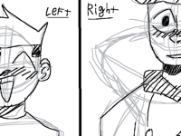 Left hand and right hand