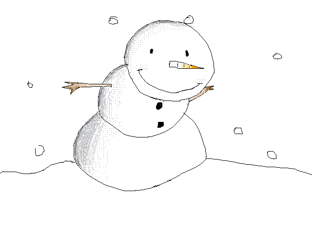 Snowman ⛄️ 👁🌝👄🌝👁