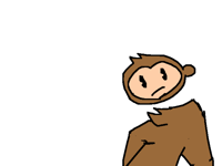 Monkey 🍷🏏old animation