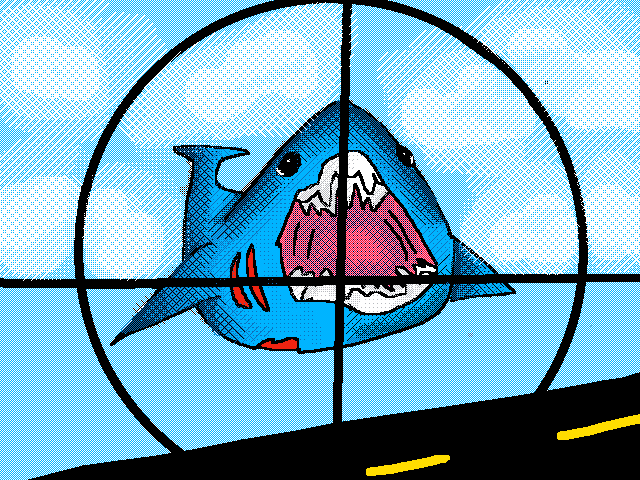 Shoot the shark