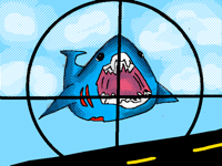 Shoot the shark