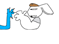Arm wrestle old animation
