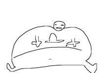 Pooping dude