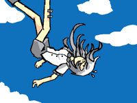 Falling endlesly
