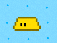 Walking Pixel Emoji