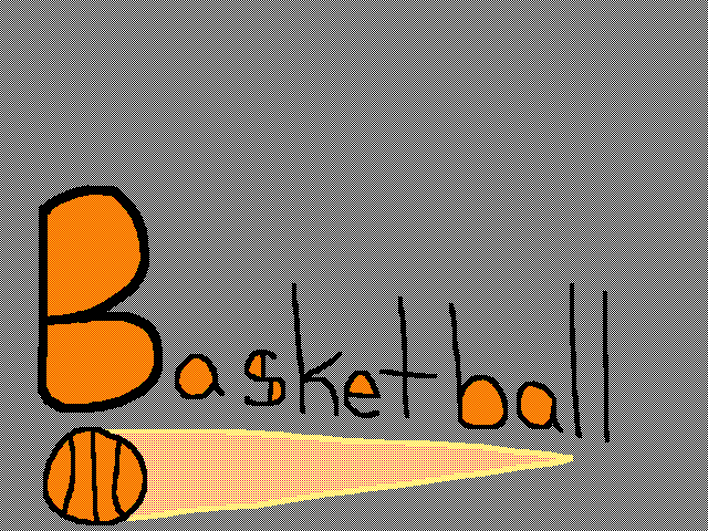 Intense Basketball