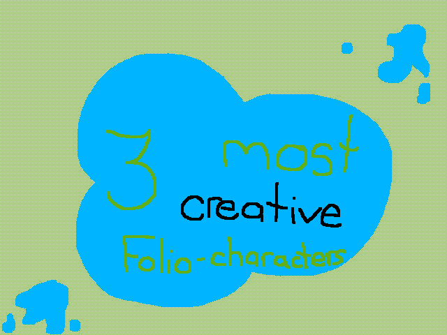 3 most creative folio-characters