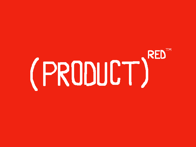 (PRODUCT)RED