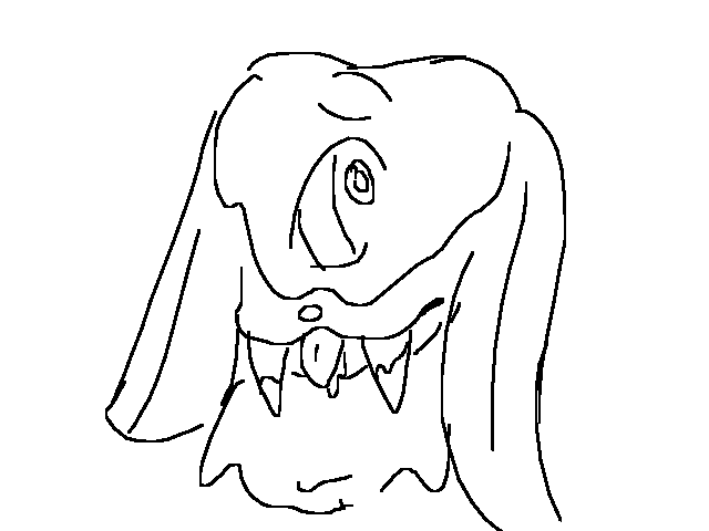 Quick doodle of ice cream snoofle