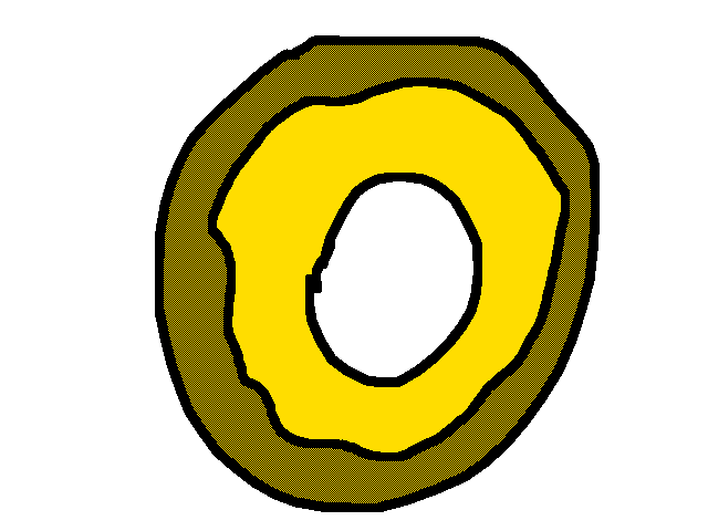 Rainbow Donut