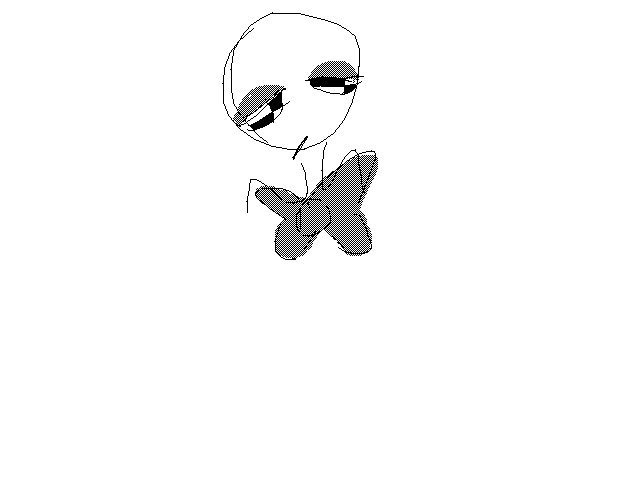 A sad man
