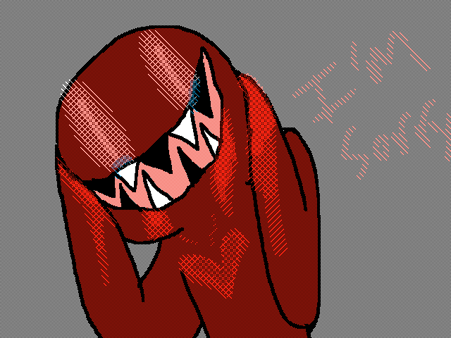 I wanted to draw more possessed Enigma
