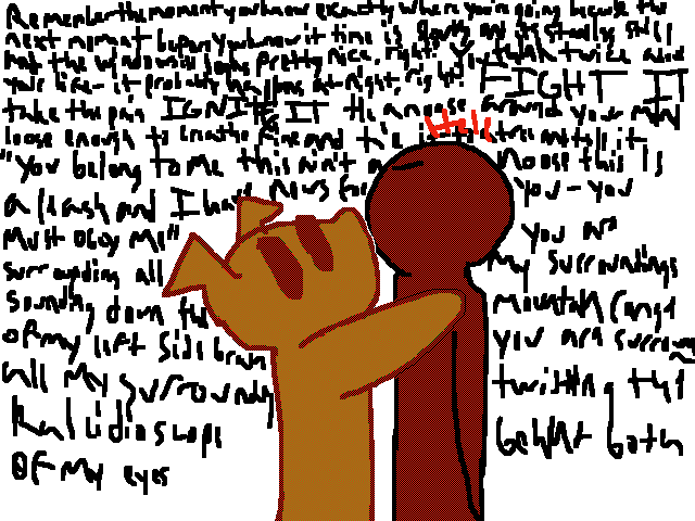 Swagpuppy is holding on to you