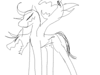 Hungry horse monster