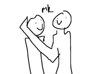 I put moi leggy on my sisters shoulder
