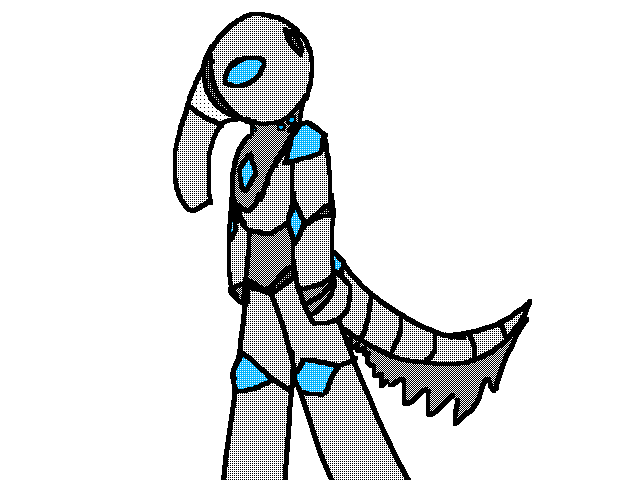 Flipping Hard To Draw RoboAnteater Butler