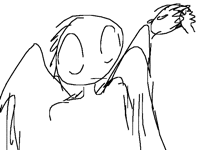 he has smol feathers nao