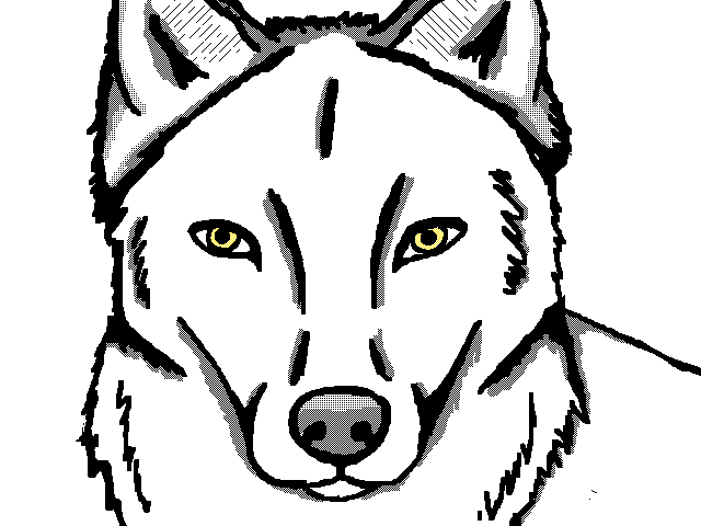Blinking Wolf
