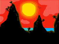 Paradise Morning Sunset