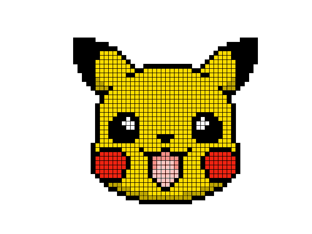 Pikachu Pixelart (UPDATED)