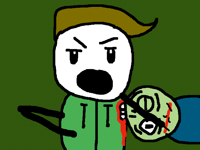 Me in the walking dead part 1