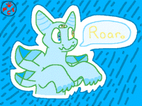 Roar. :0 || Gif.
