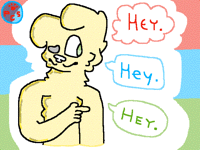 Hey. Hey. Hey. || Gif