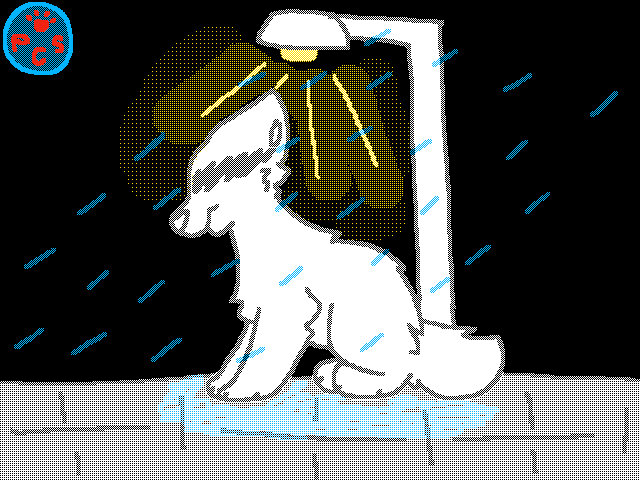 Under The Lamppost || Gif