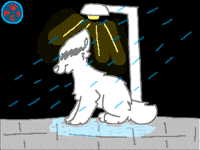 Under The Lamppost || Gif