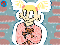 Typical Little Girl || Doodle