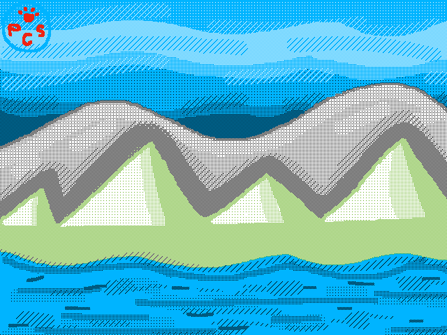 Mountains Against A Blue Sky || Landscape