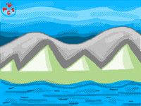 Mountains Against A Blue Sky || Landscape