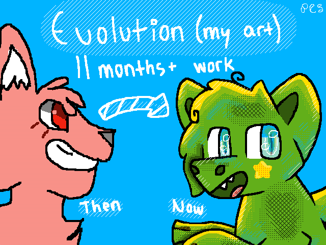 [] Evolution [] *Art Then and Now* (THANKS 300+)