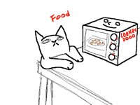 waiting for my dinner