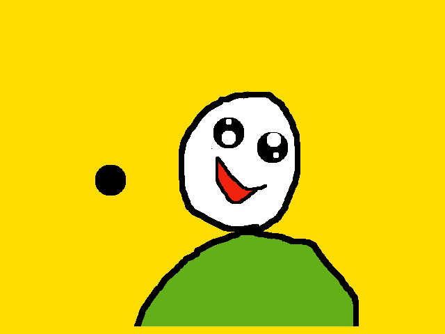 Too much sugar (Look at dot = head allusion
