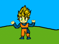 Anime draw#1: goten