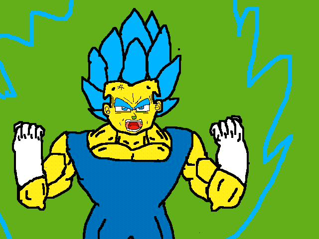 Vegeta SuperSaiyan Blue